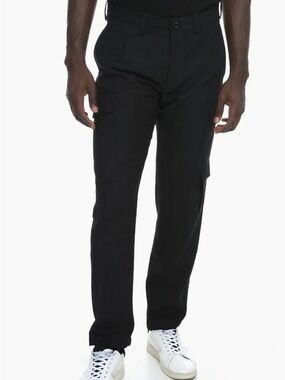 DIESEL Multipocket P-RHEE-NW Trousers with Embroidered Logo